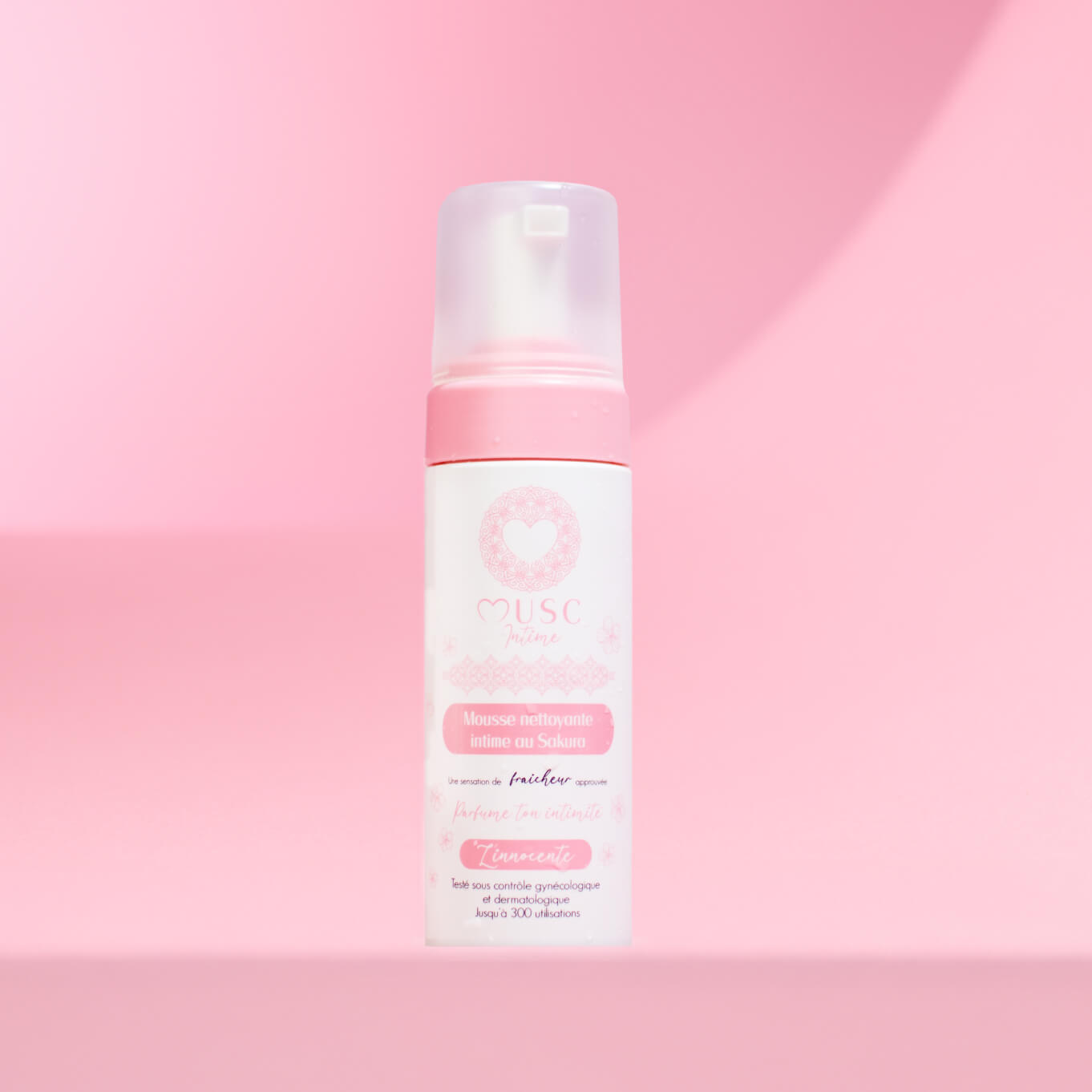 Mousse nettoyante intime au Sakura - L’Innocente (150ml)