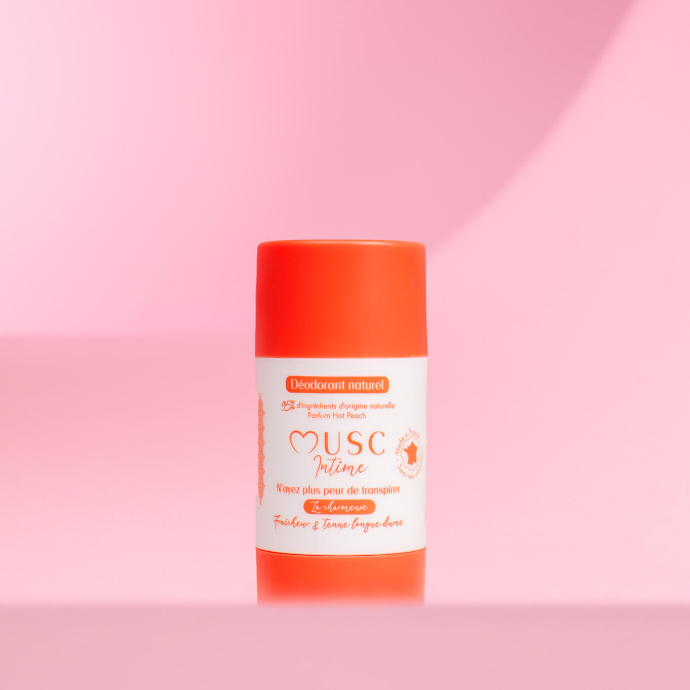 Déodorant Naturel à la Hot Peach - La Charmeuse