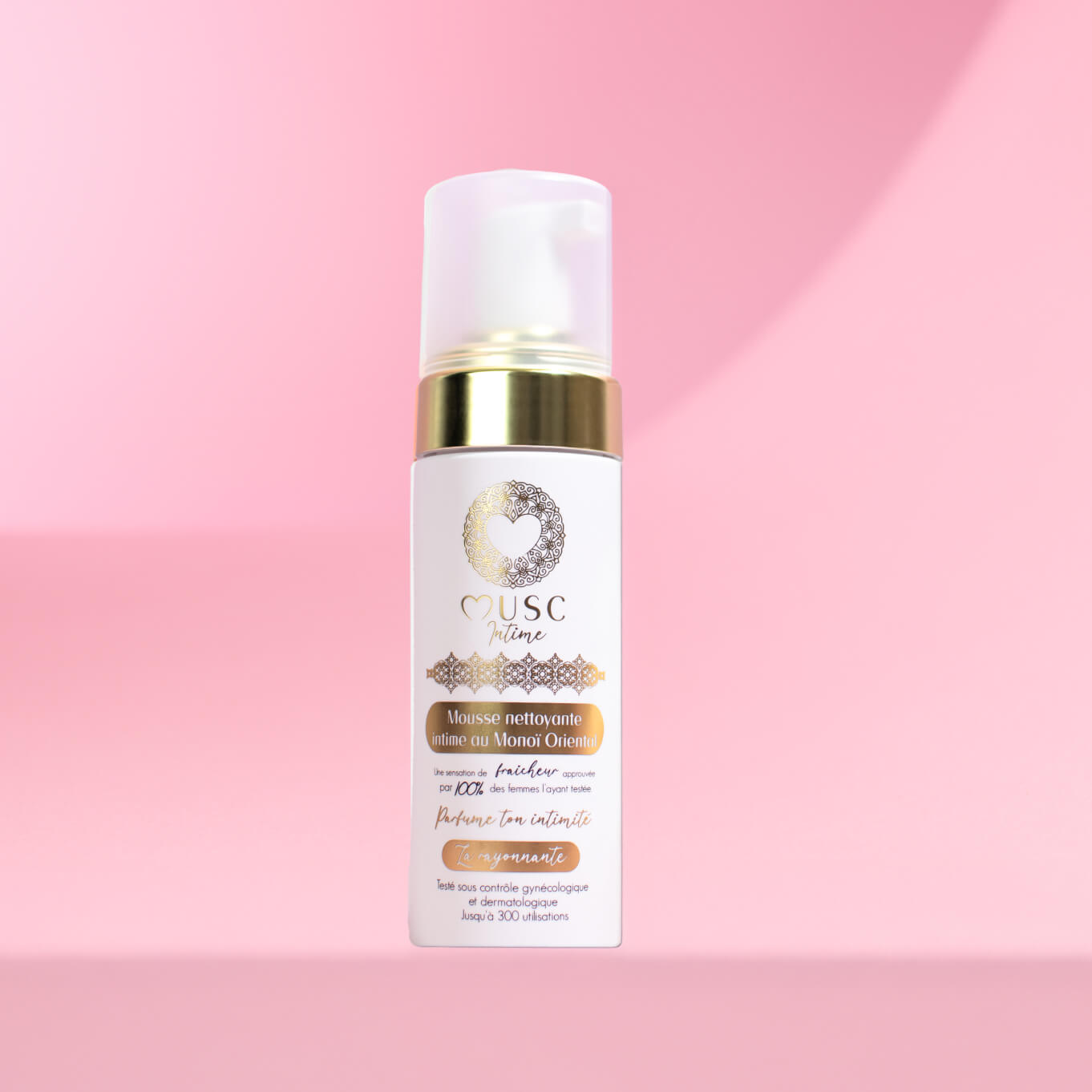 Mousse nettoyante intime au Monoï Oriental - La Rayonnante (150ml)