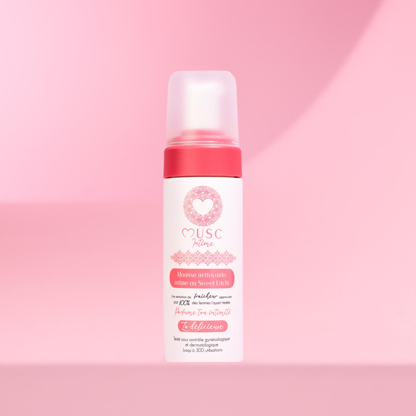 Mousse nettoyante intime au Sweet Litchi - La Délicieuse (150ml)