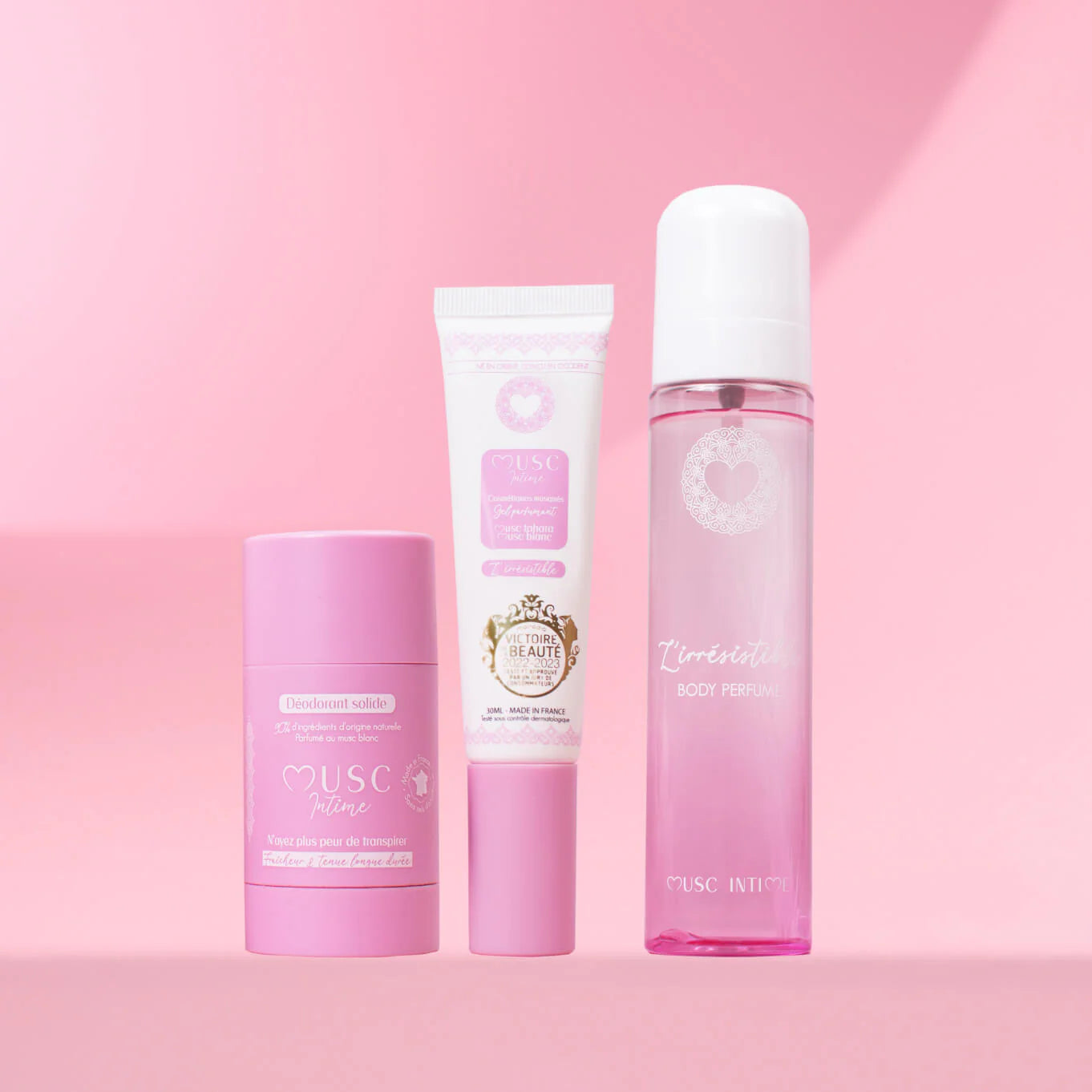 Le rituel parfumé corps au Musc Blanc