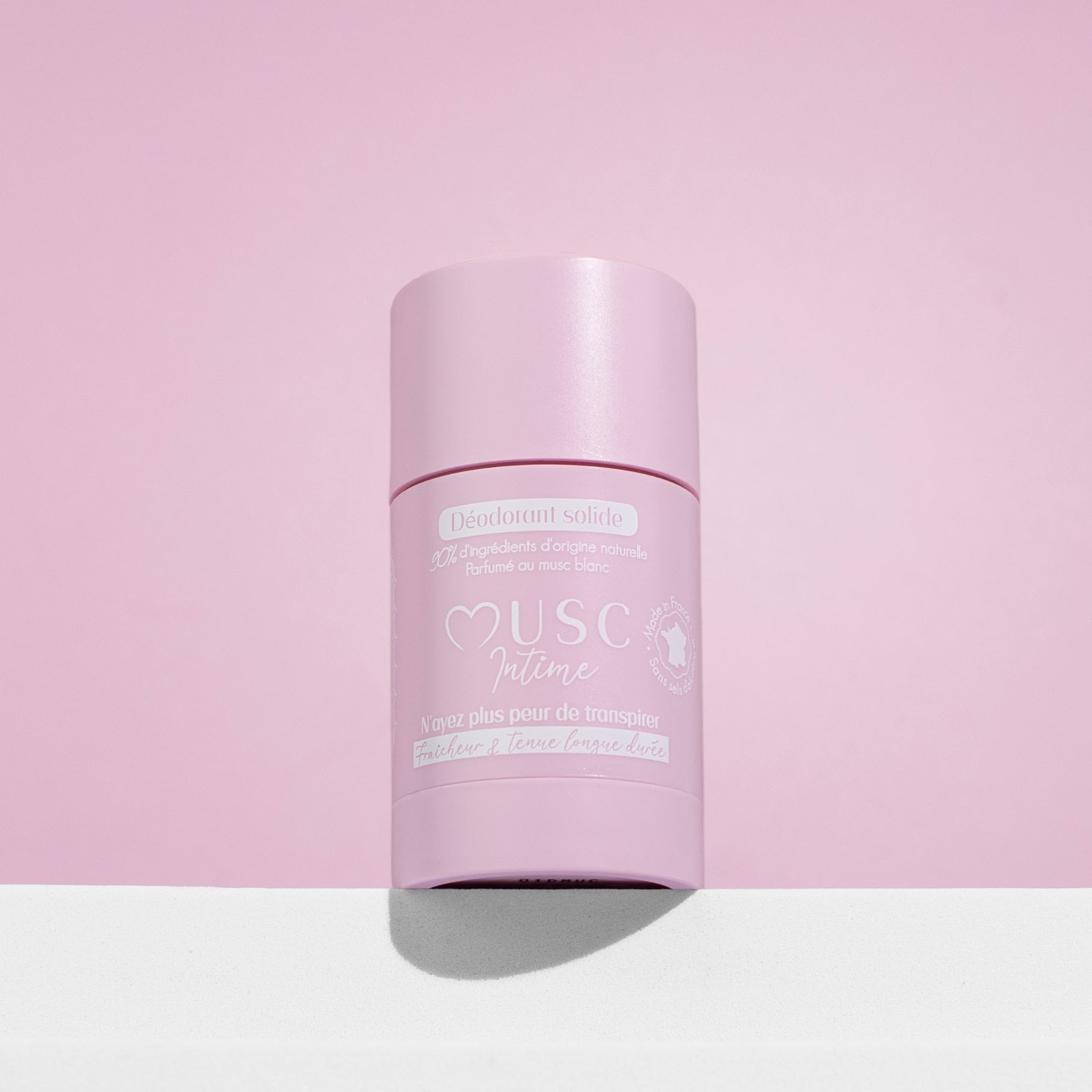 Déodorant naturel au Musc Blanc